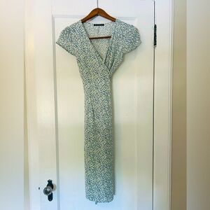 Dainty Floral Brandy Melville Wrap Dress